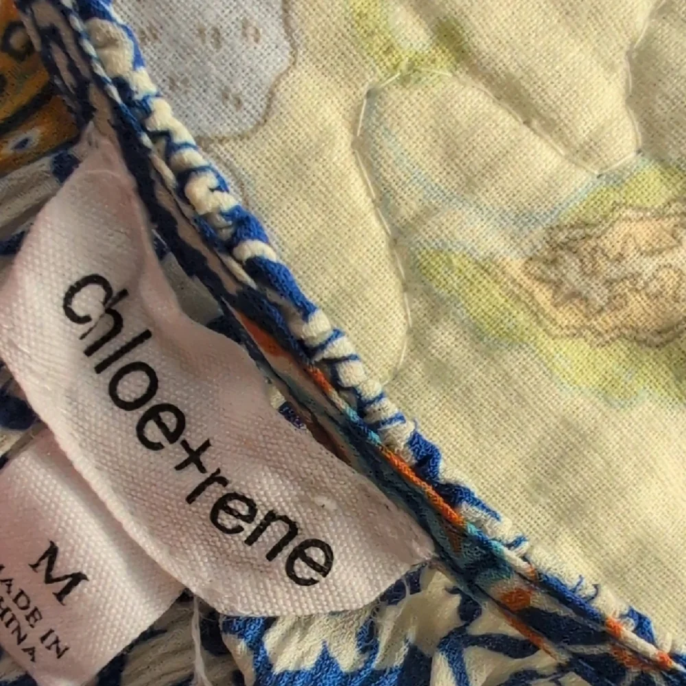 Chloe +Rene Patchwork Floral Dress. - Picture 4 of 7